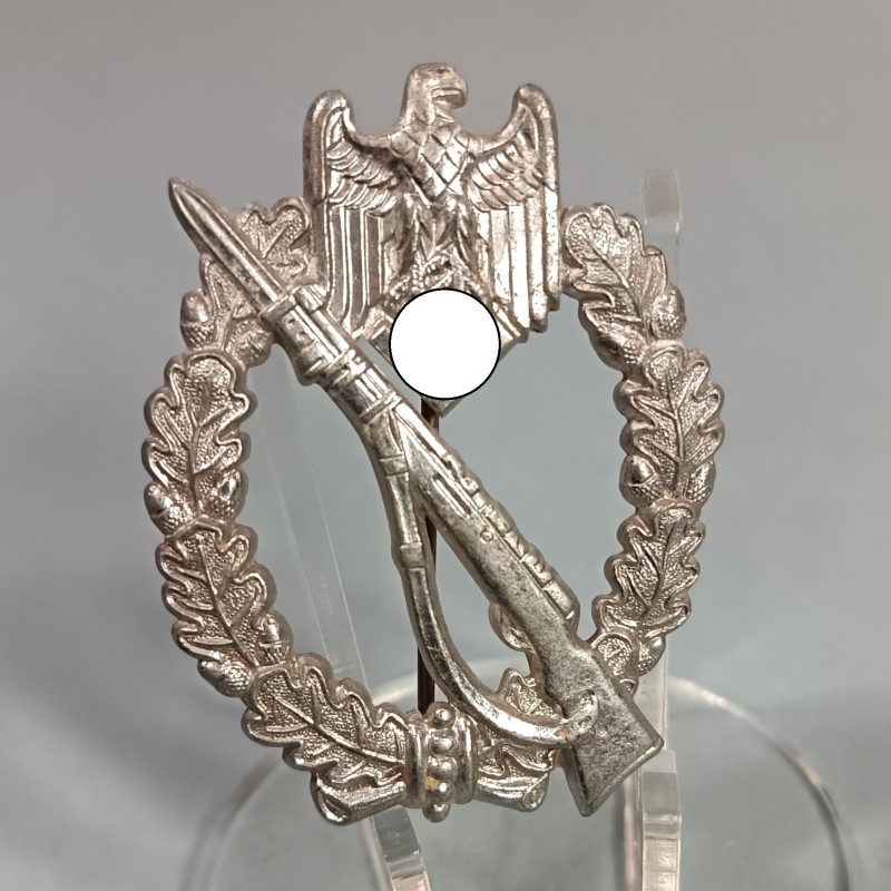 ALLEMAGNE INSIGNE ASSAUT INFANTERIE BADGE DE POITRINE COMBAT ALLEMAND SECONDE GUERRE FABRICANT F & B